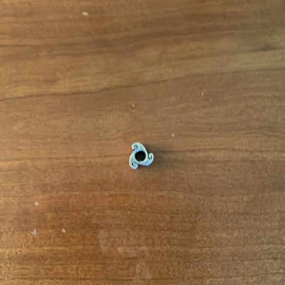 Pandora Sterling Silver scroll “Good Luck” charm. - Picture 2 of 2